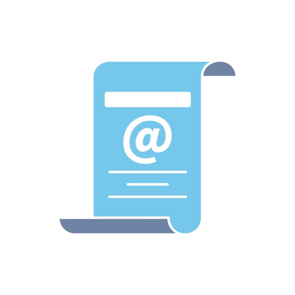 newsletter concept line icon. Simple element illustration. newsletter concept outline symbol design. vector