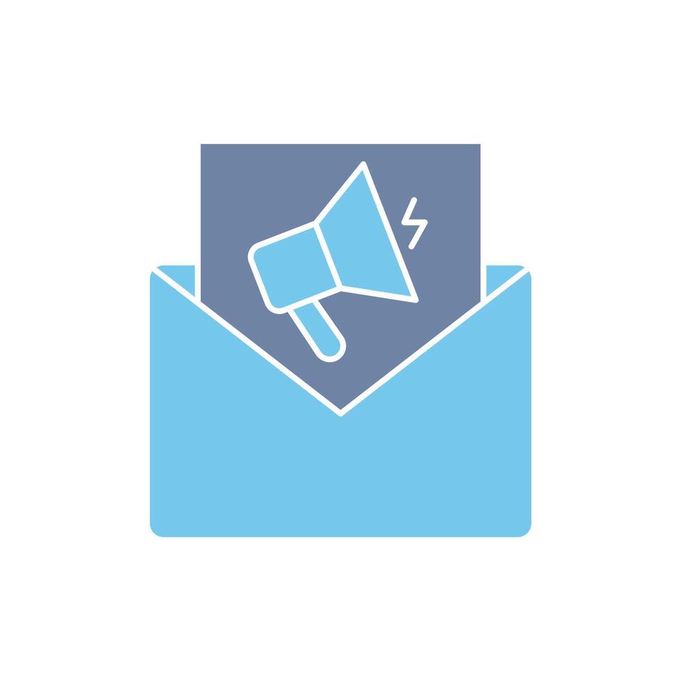 email marketing concept line icon. Simple element illustration. email marketing concept outline symbol design. vector