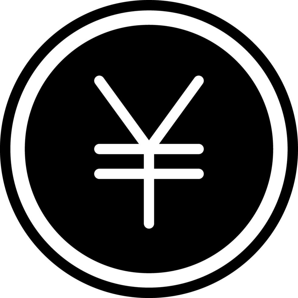 Yen Sign Symbol - Icon vector