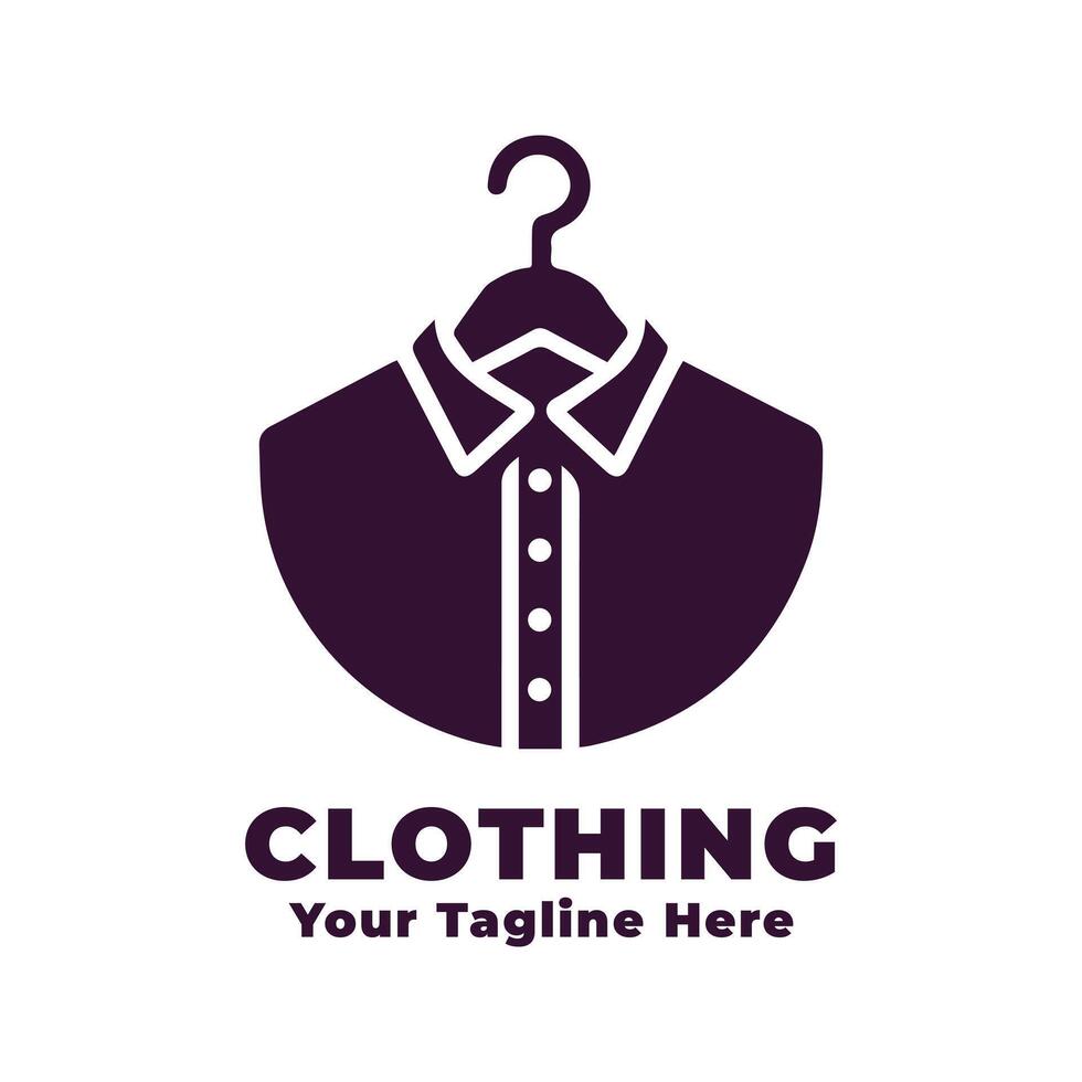 Clothing Logo Simple Illustration vector
