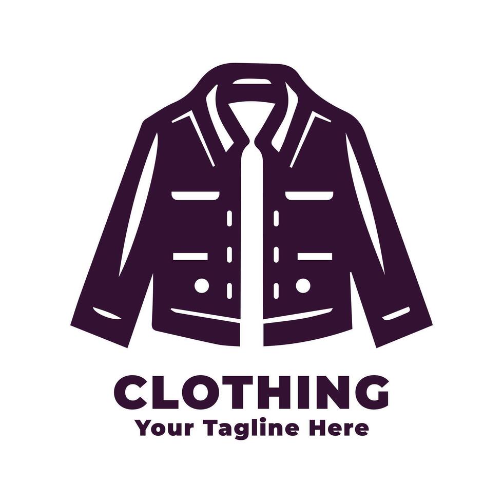 Clothing Logo Simple Design Illustration vector