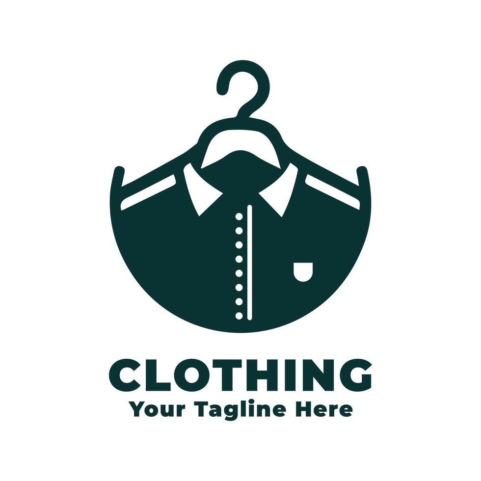 Design Clothing Simple Logo Illustration vector