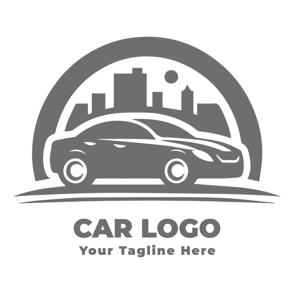 Logo Car Simple Design vector