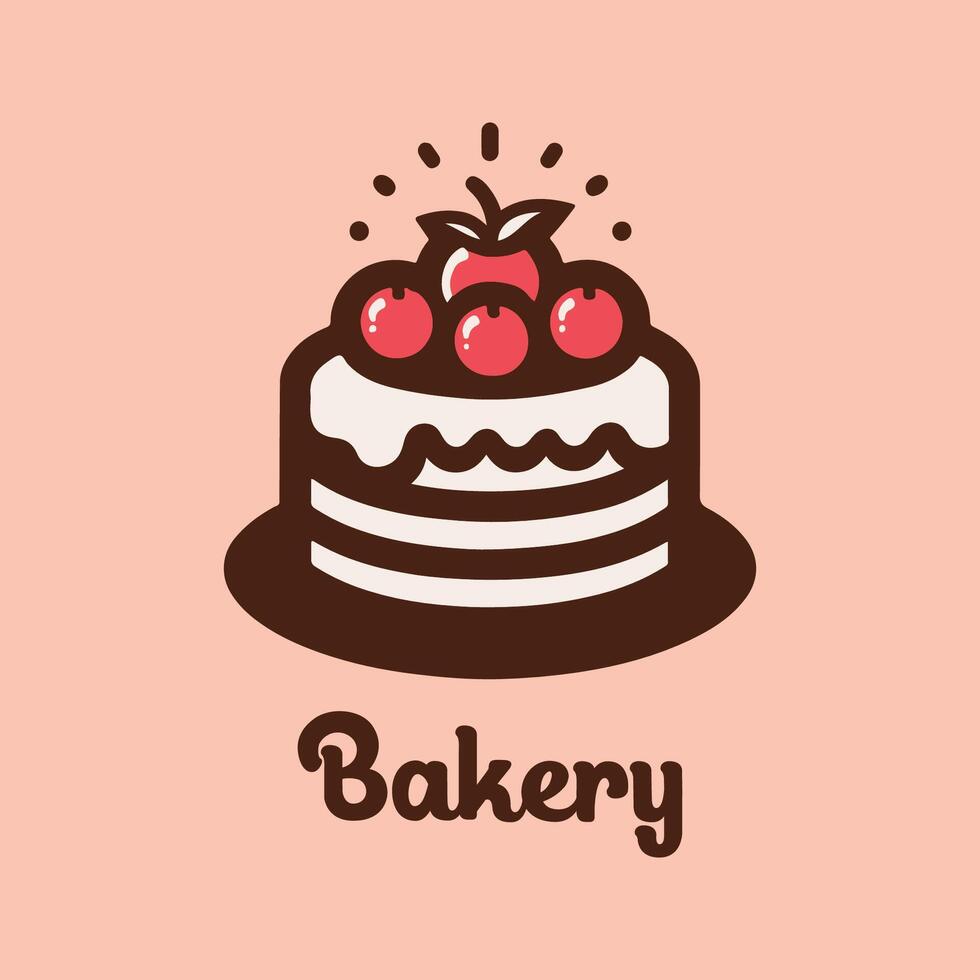 Bakery Simple Logo Illustration vector