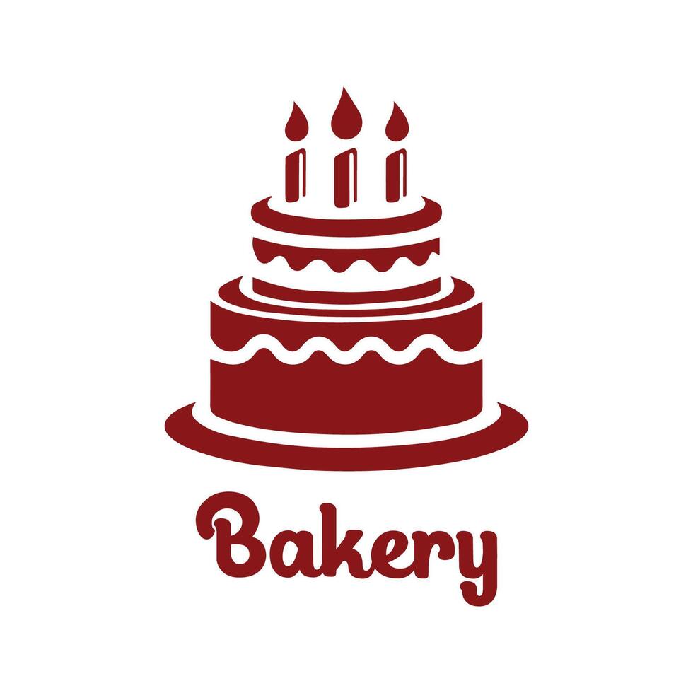 Bakery Logo Simple Design vector