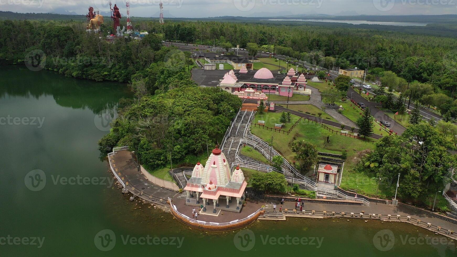 WS Temple of Lord Shiva near Grand Bassin, Port Louis, Mauritius photo