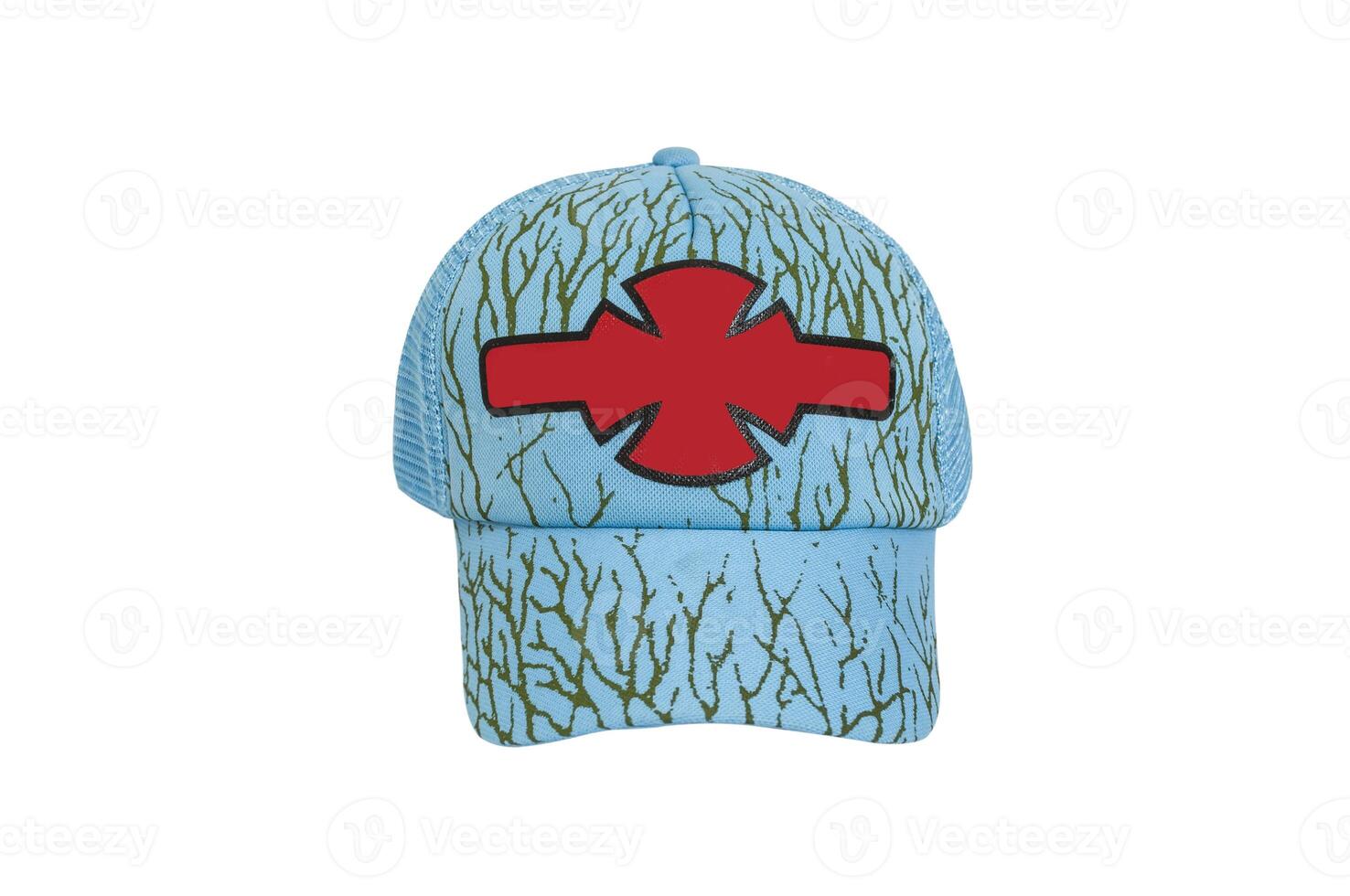 Cap isolate background with studio photo