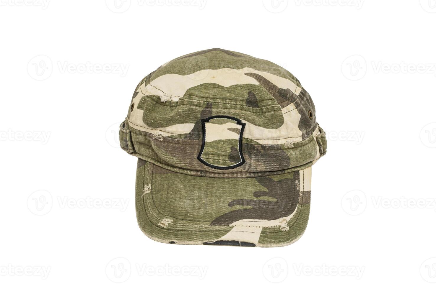 Cap isolate background with studio photo