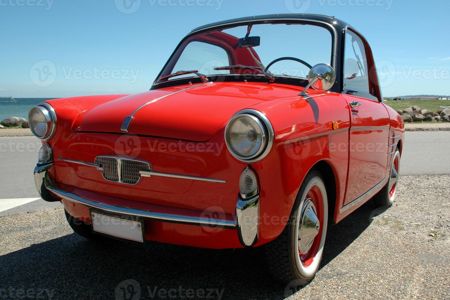 Red sports car photo
