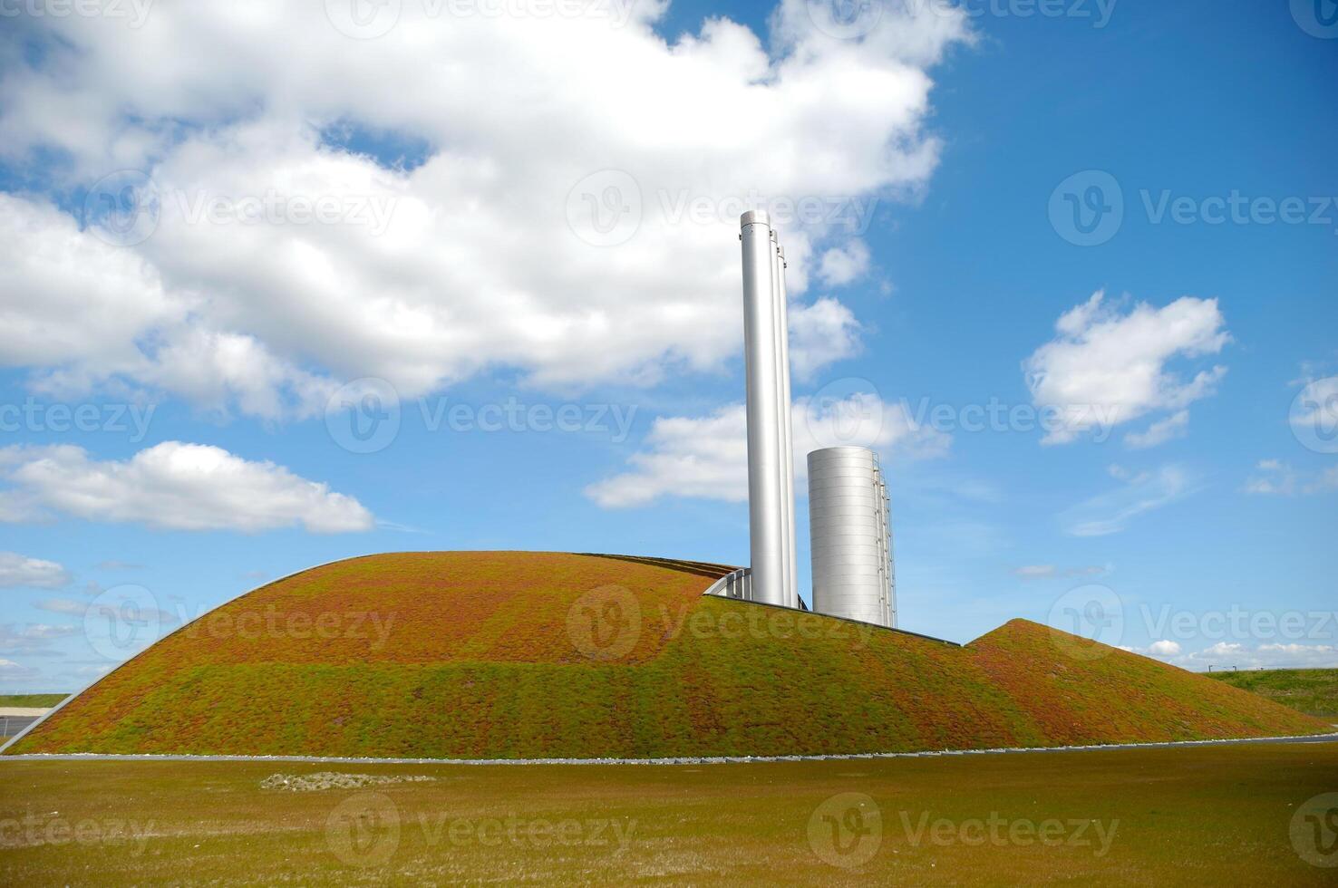 Organic recycle gas facility photo