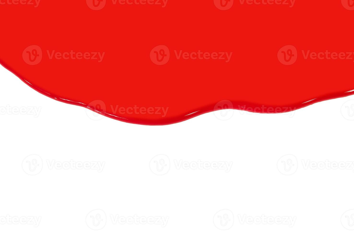 red paint running photo