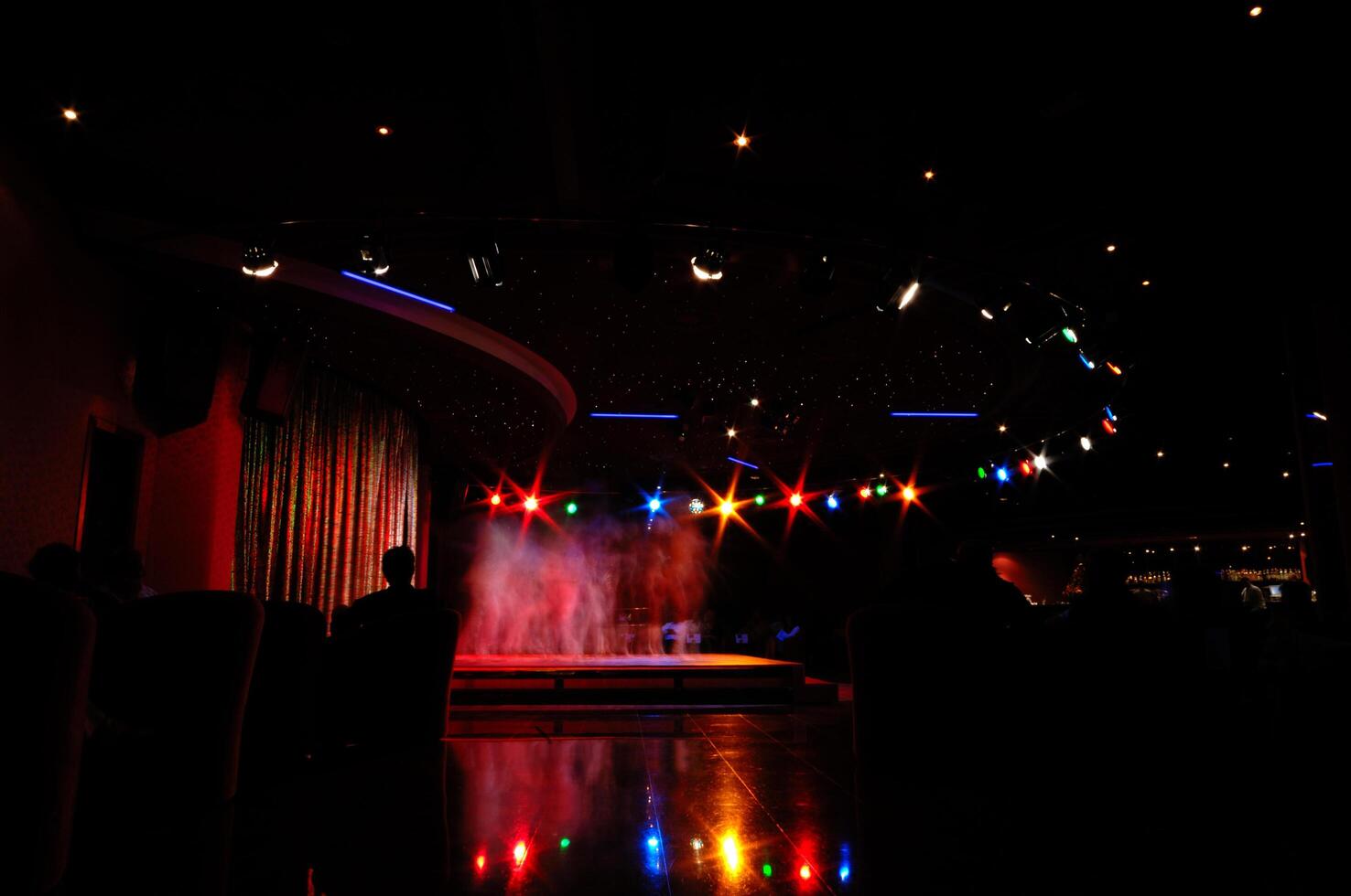 Nightclub and showdancers photo