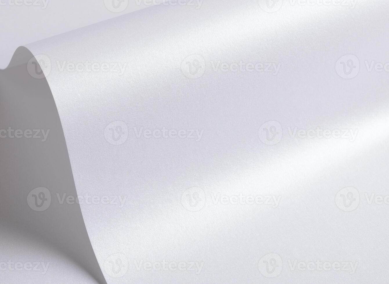 Glossy designer paper background with a pearl white gradient and wavy, folded texture. This premium, photo