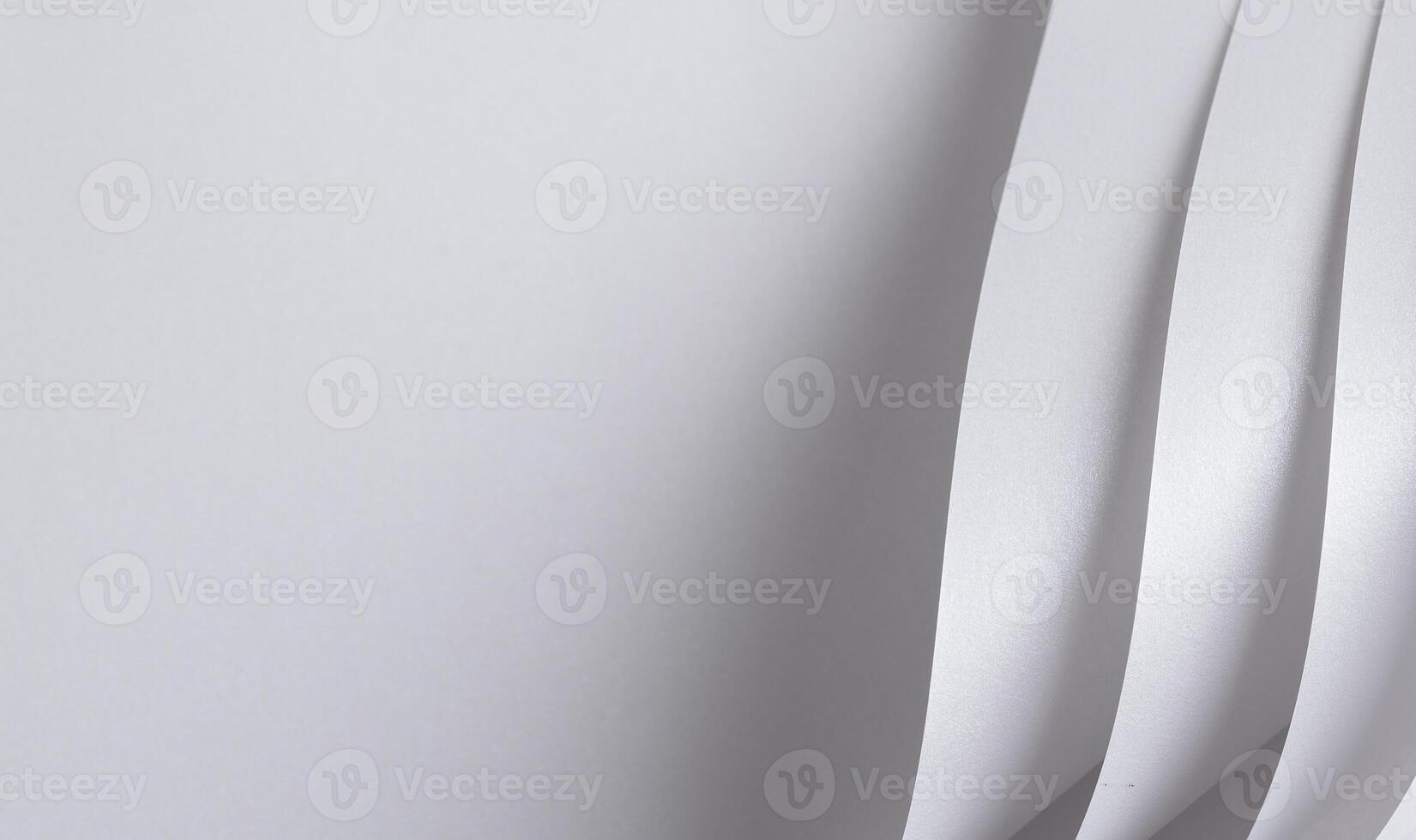 Glossy designer paper background with a soft pearl white gradient, featuring fluid, wavy layers and photo