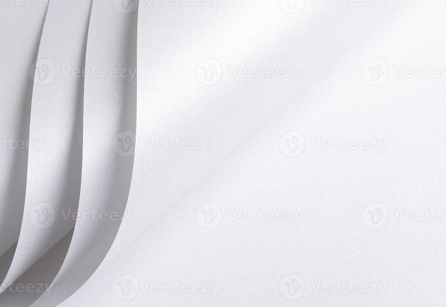 Glossy designer paper background with a pearl white gradient, featuring a chic, wavy pattern with photo