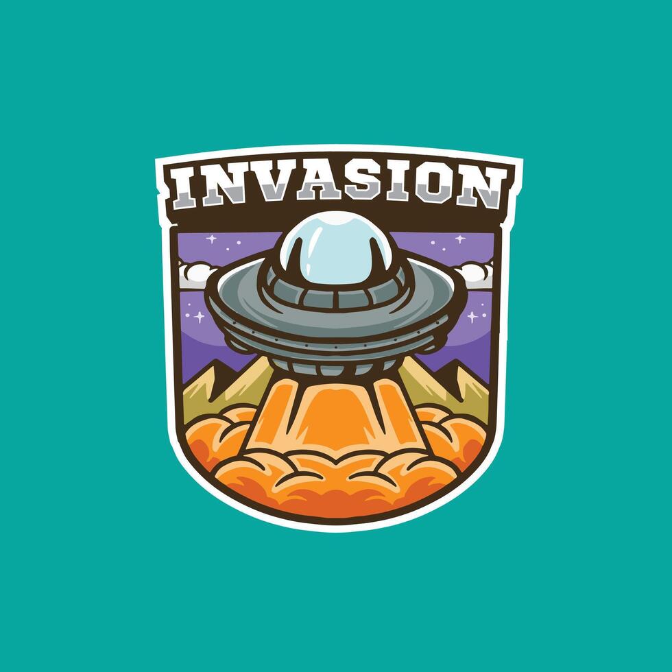 Logo UFO premium good FOR DESIGN vector