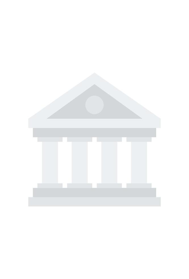 icon of a typical greek luxury house vector