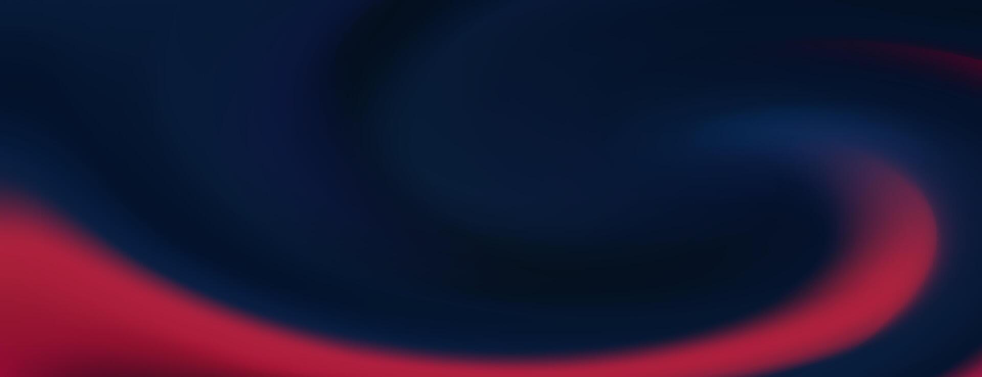 Abstract Swirling Gradient Background in Red and Blue vector