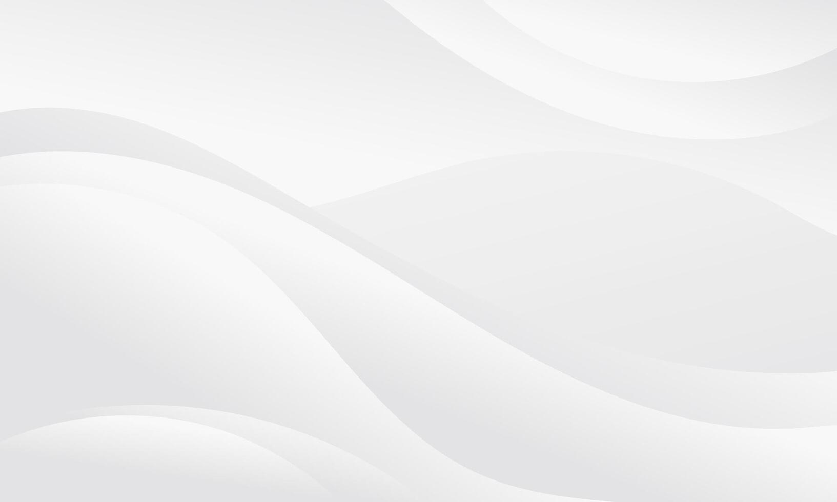 Abstract White Background With Curved Lines vector
