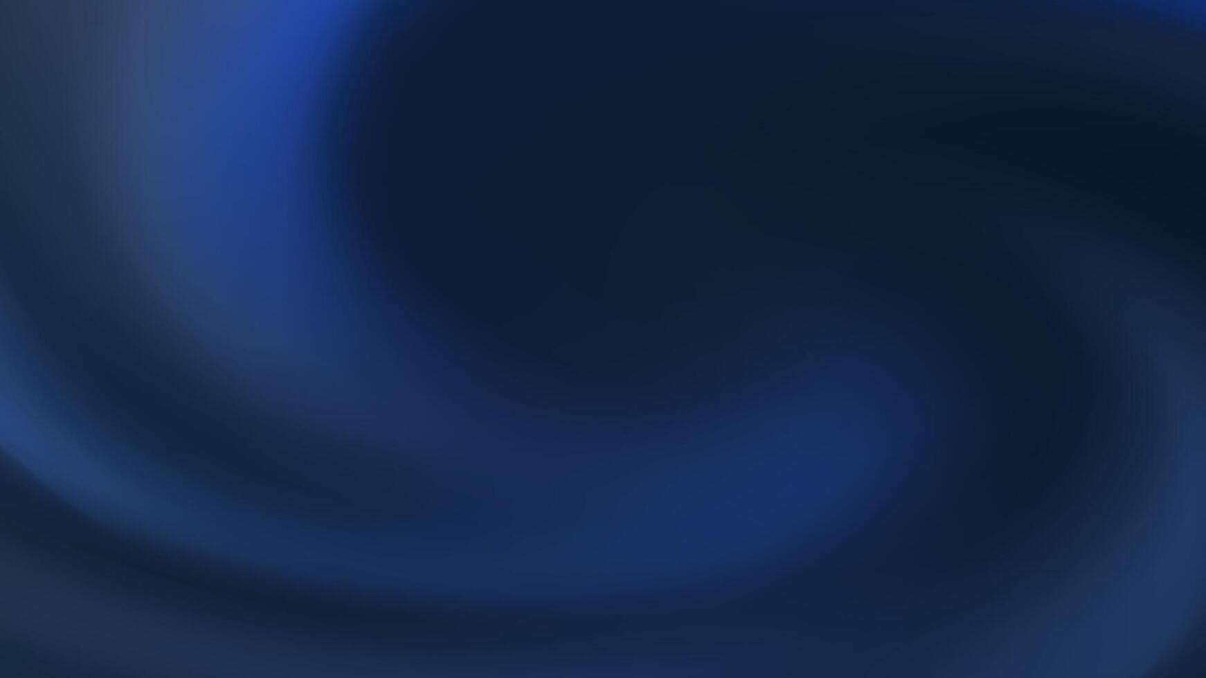 Abstract Blue Swirl Gradient Background Design vector