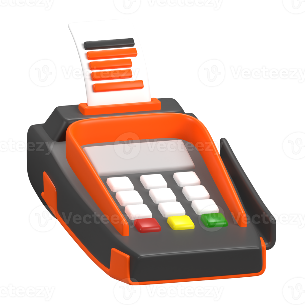 Edc Machine In 3d Illustration png