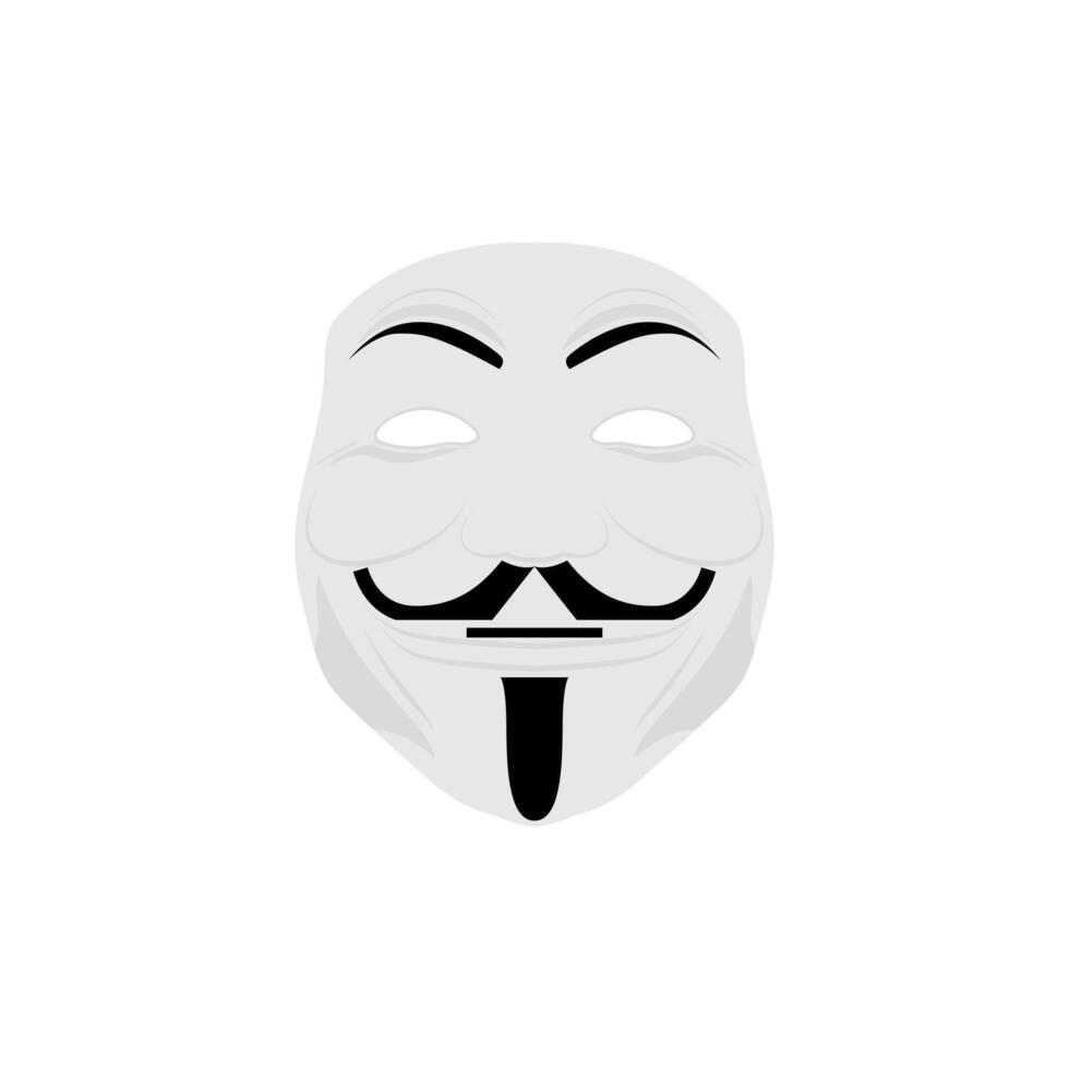 Mask on a white background vector