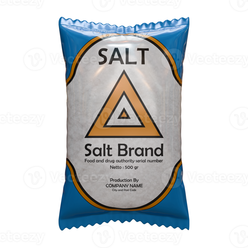 Salt 3D Design Element Isometric View In 3 Variant png