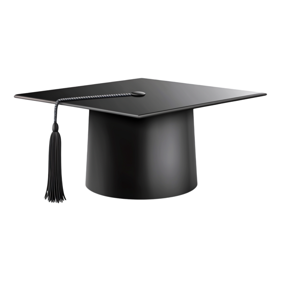 Black Graduation Cap png