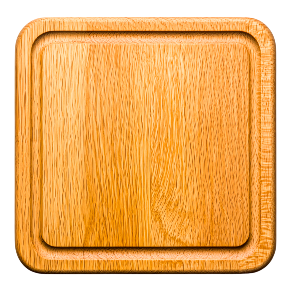 Wooden Cutting Board Smooth Surface Texture png