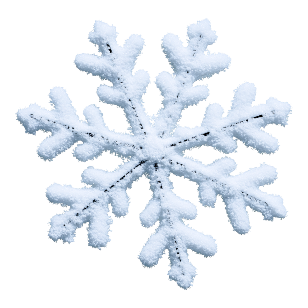 A Detailed Snowflake png