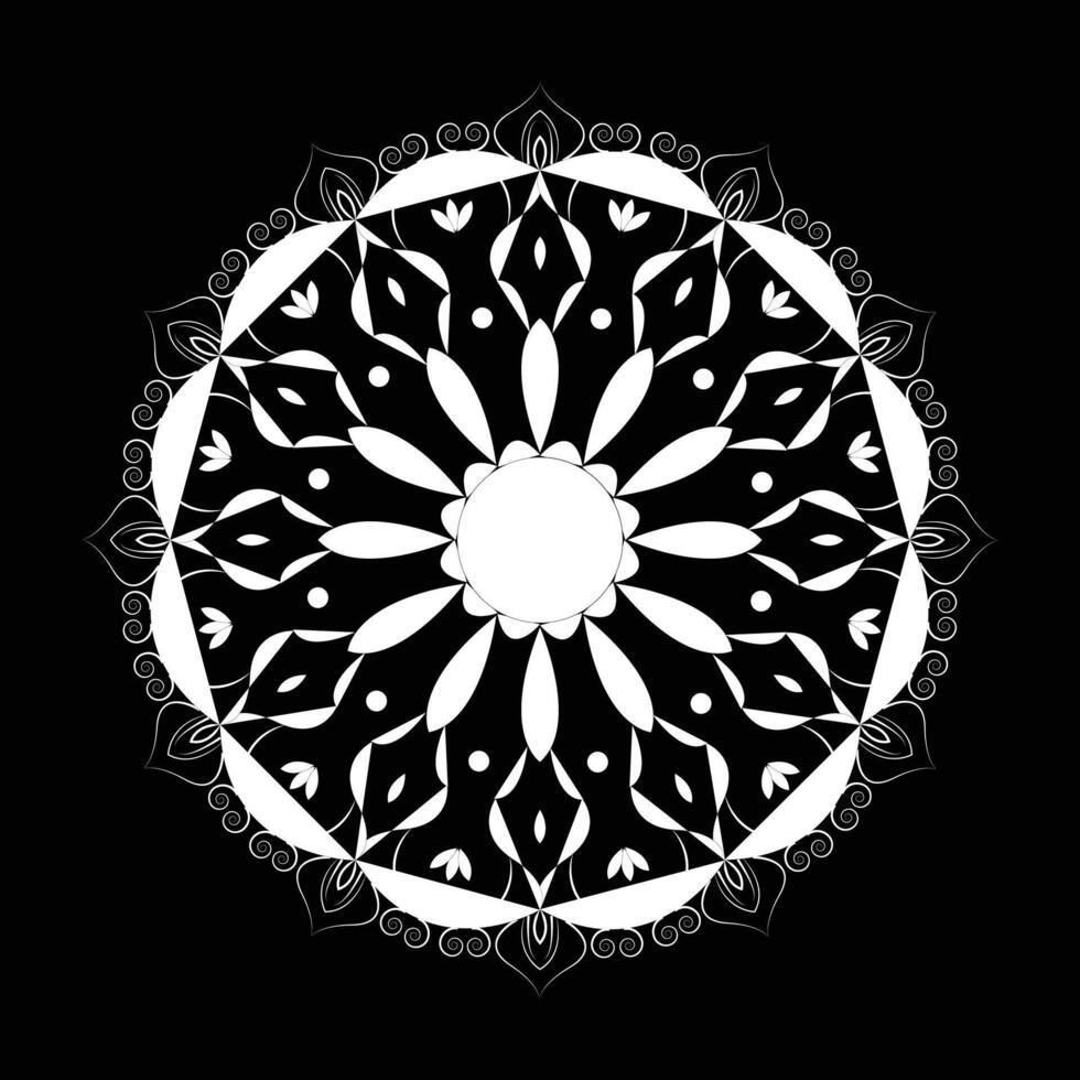 Mandala Design Template vector