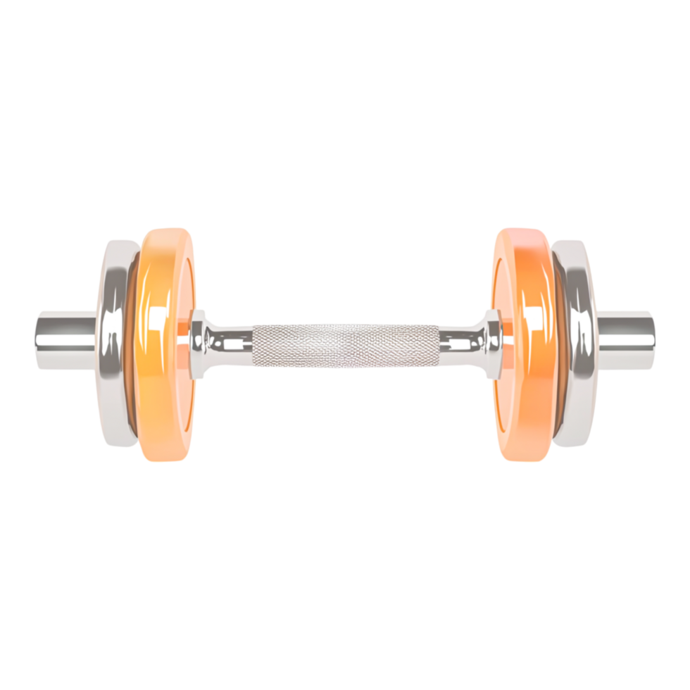 Vibrant Dumbbell for Fitness and Exercise Enthusiasts png