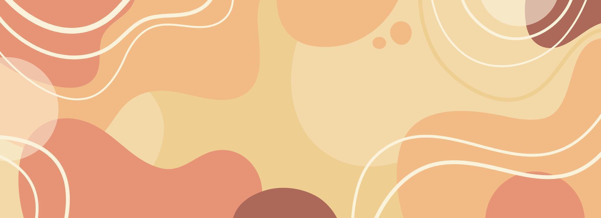 Abstract colorful background with simple hand drawn. vector