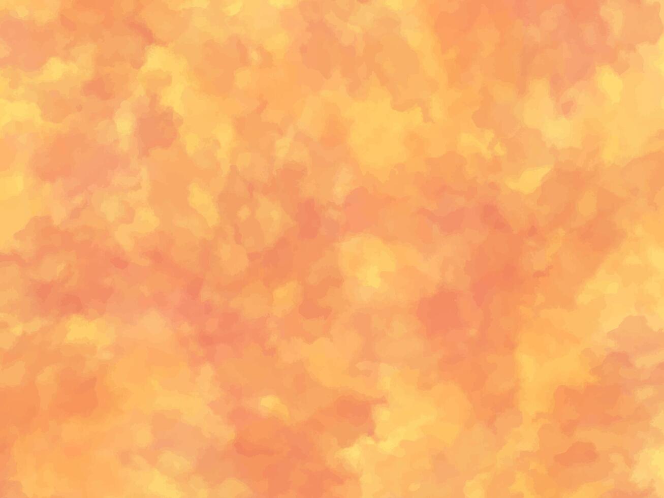 soft red yellow and orange watercolor Background vector