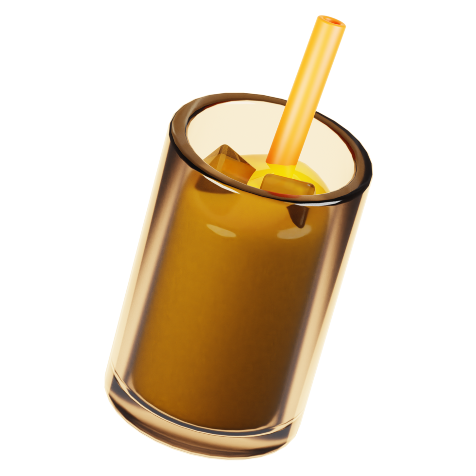 3d rendering beach icon concept. 3d render juice png