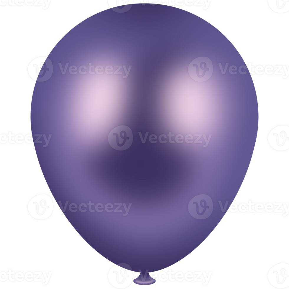 Balloon metallic color png