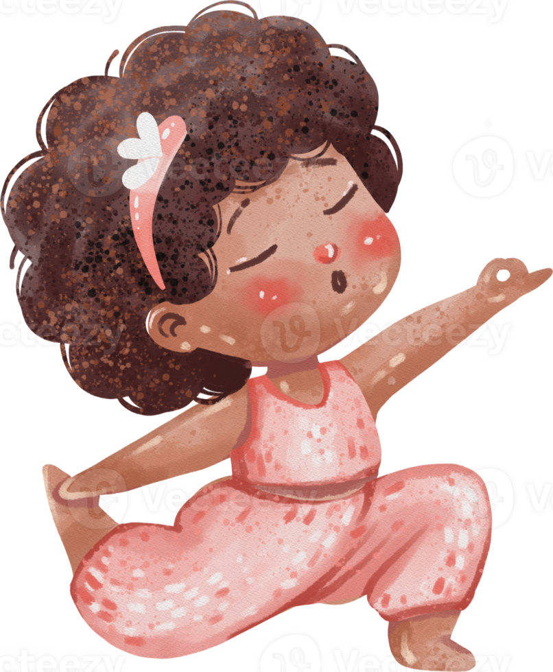 baby chilling watercolor png