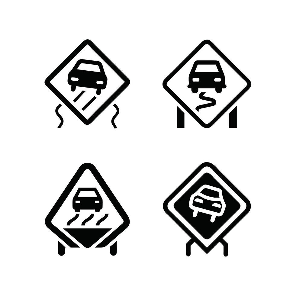 High Quality Slippery When Wet Sign Graphics vector