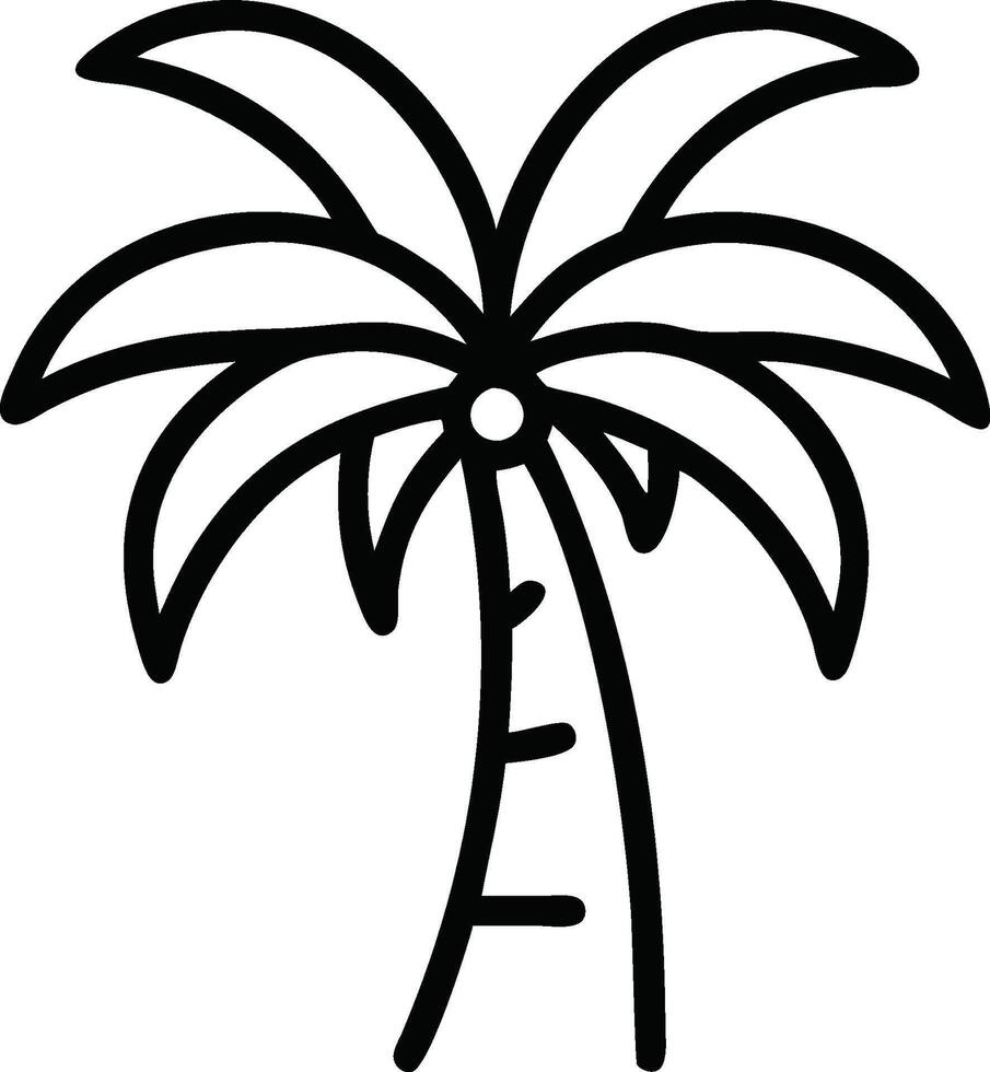 Nature Inspired Palm Tree for Designers vector