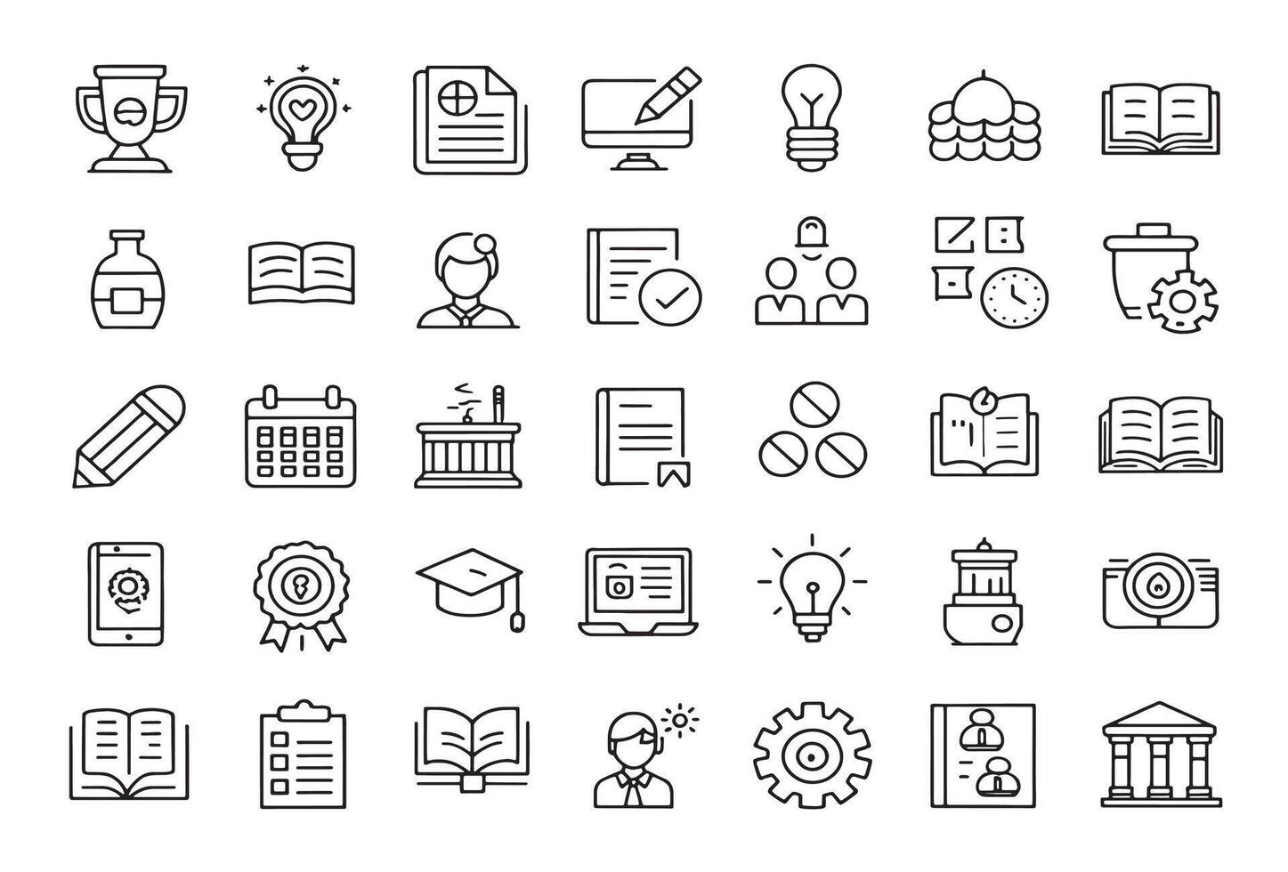 Study strategies Icon boost your productivity vector