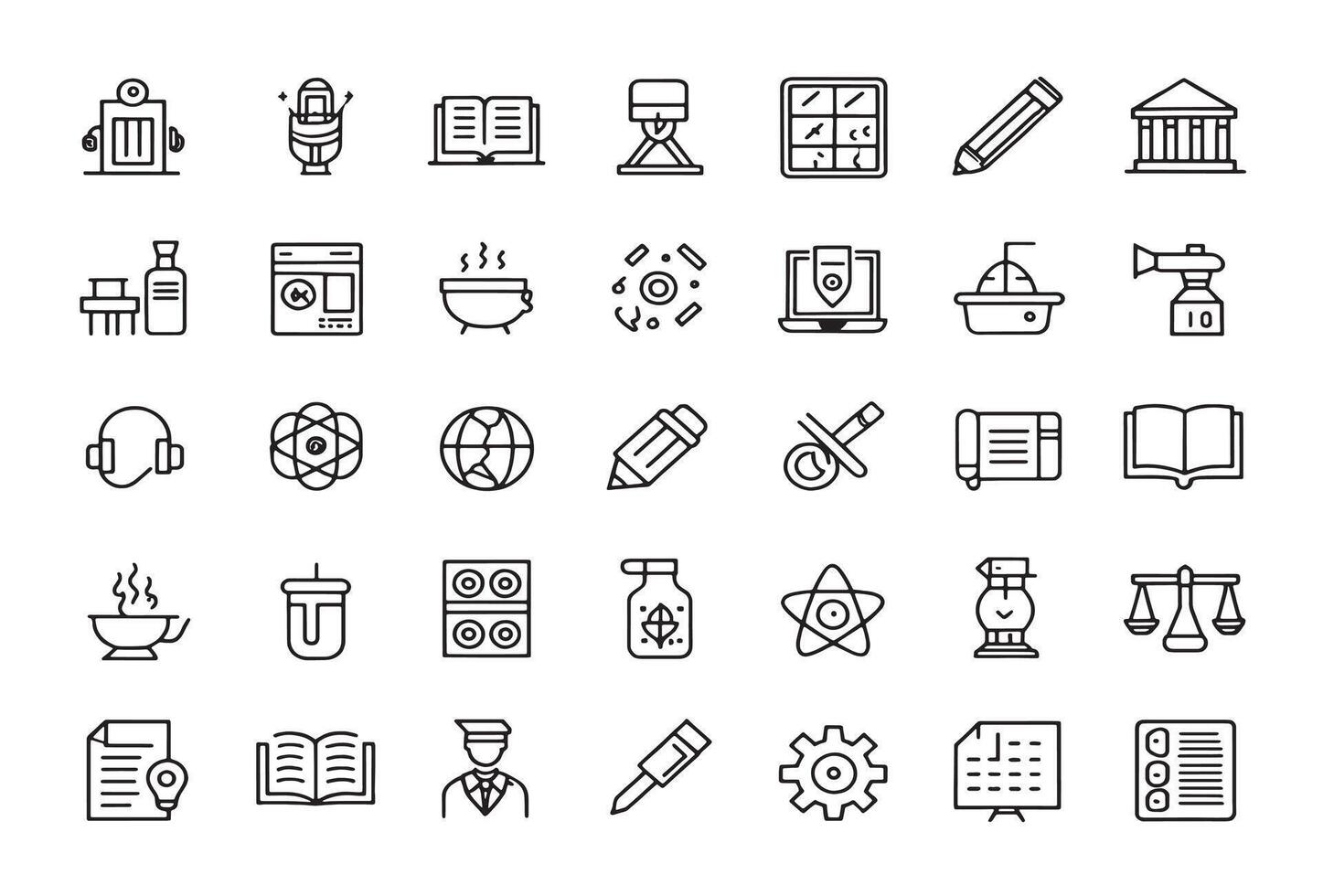 Study methods Icon improve exam performance vector