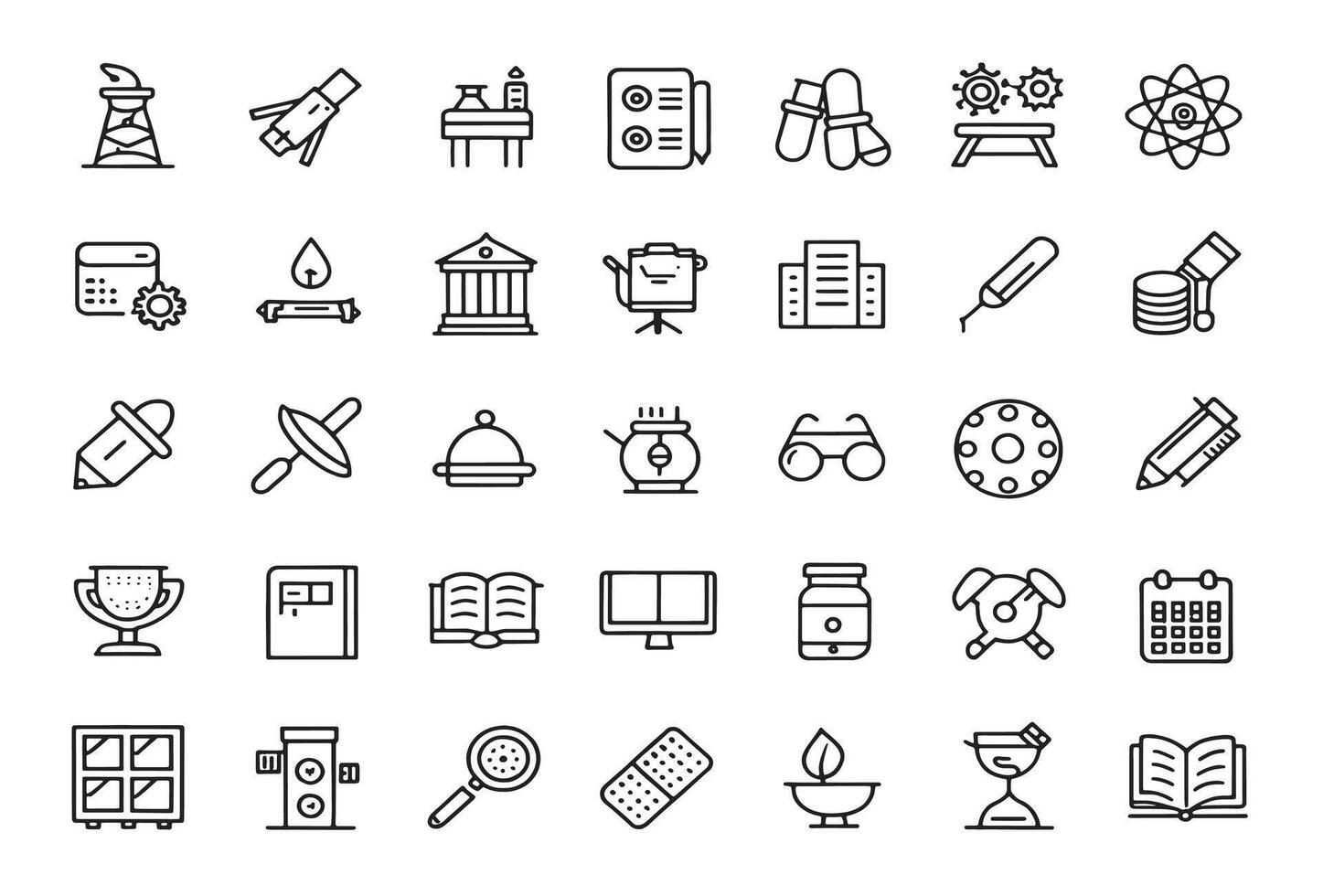 Study methods Icon maximize your productivity vector