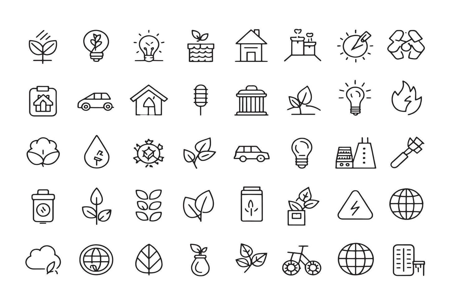 Sustainable design embraces green building practices vector