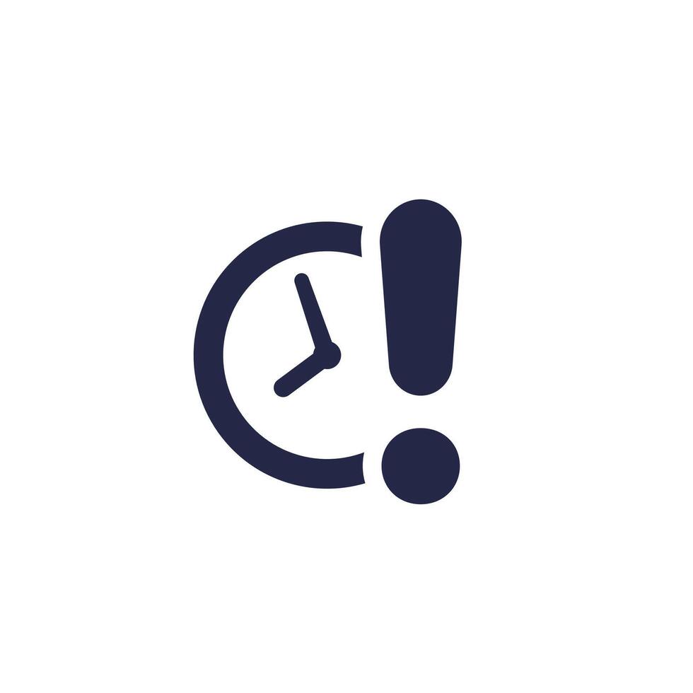 shelf life icon, expire time pictogram vector