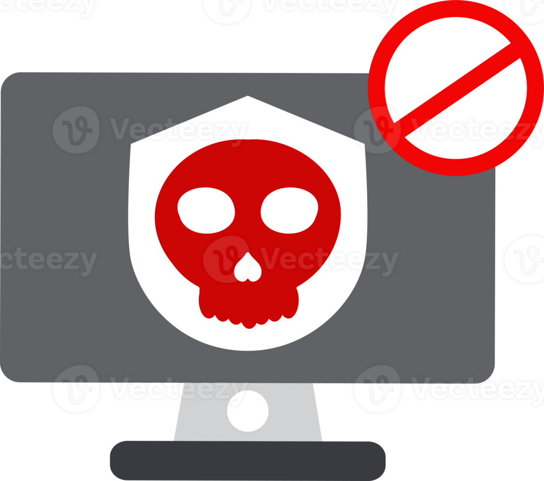 computer virus danger icon png