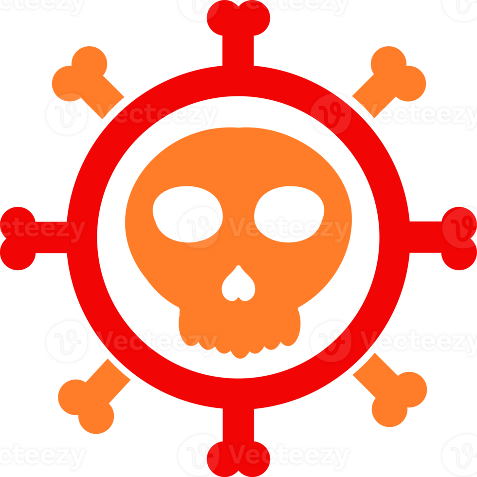 target skull and crossbones icon png