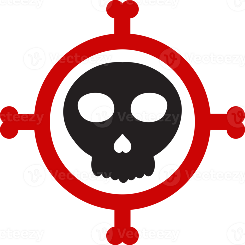 a skull and crossbones icon png