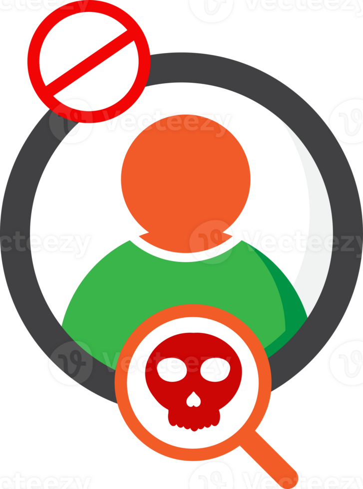 no search user virus png