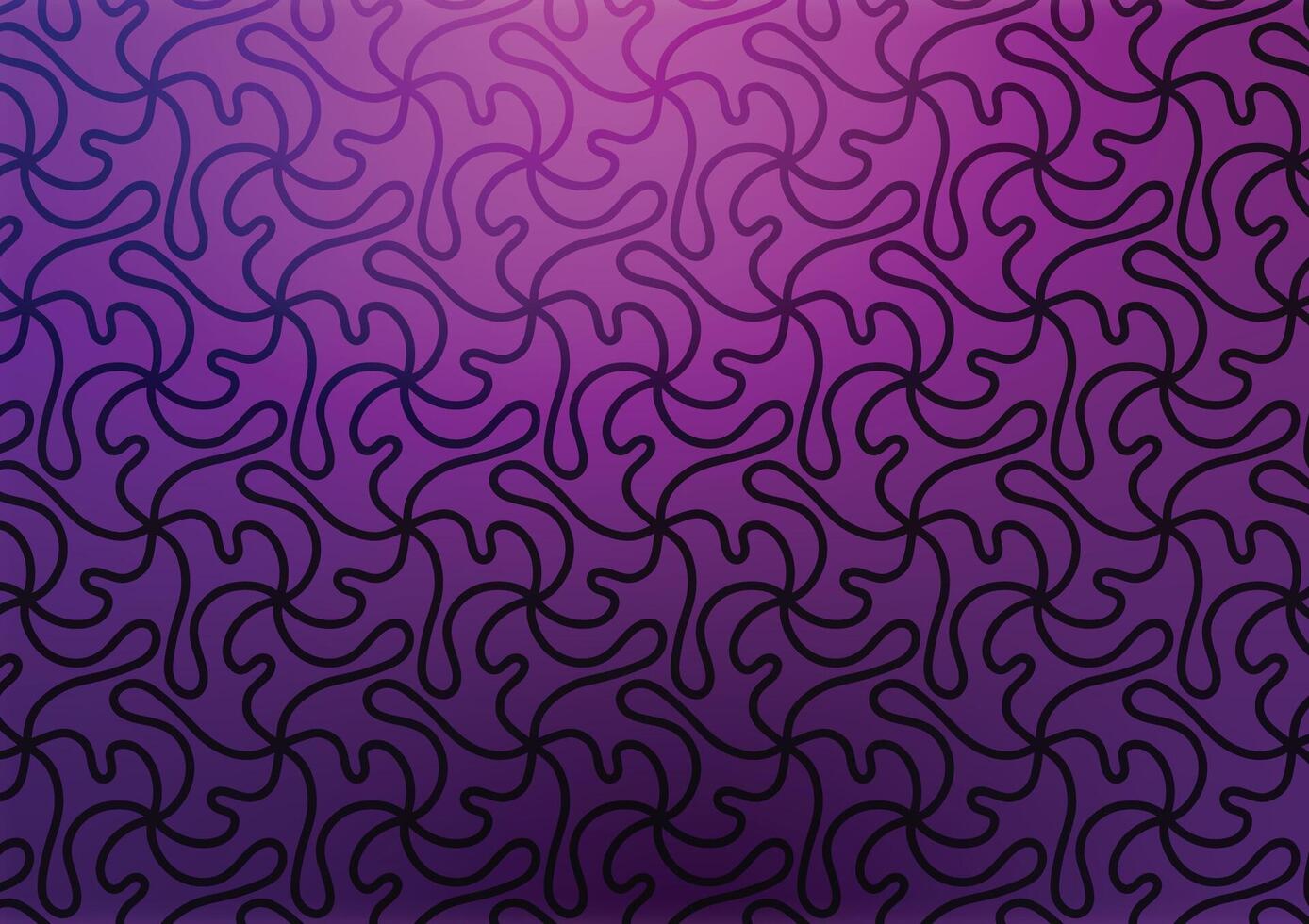 Purple line abstract art pattern random background vector