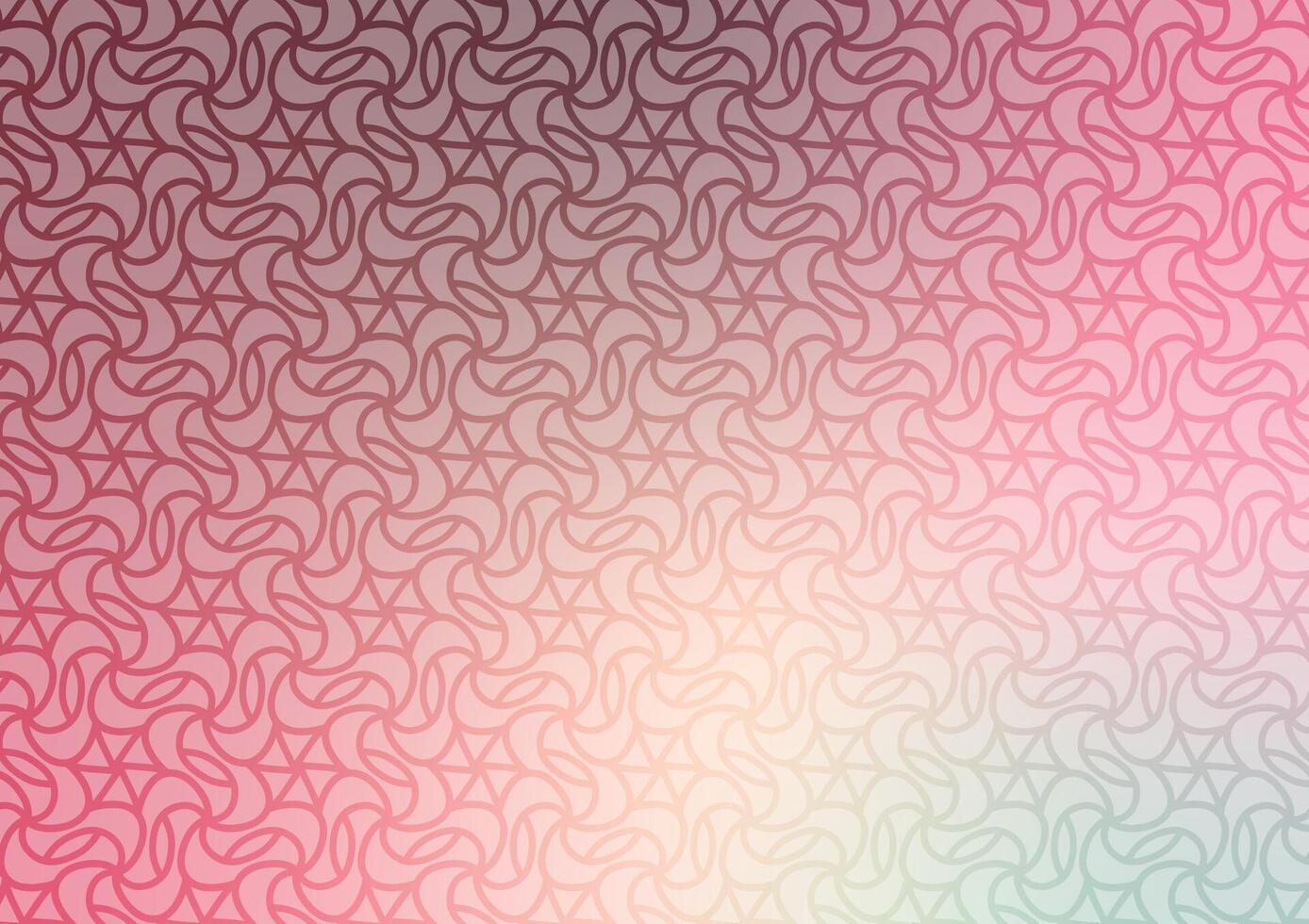 Pink gradient geometric random pattern background vector